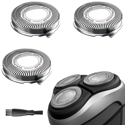 Miniatura 11 de SH70 Cabezales de repuesto compatibles con afeitadoras Serie 7000, cuchillas de afeitar SH70 para cabezales de repuesto 7000, 9 cabezales