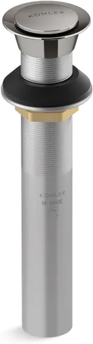 Miniatura 9 de KOHLER K-33151-2MB - Drenaje clicker para lavabo de baño sin desbordamiento, metal premium, resistente a la corrosión, latón cepillado vibrante