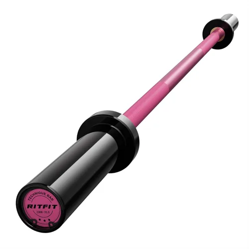 Miniatura 13 de RITFIT Olympic Barbell 4ft/6ft - 2 Inch Weight Bar for Strength Training, Weightlifting, Squat, Deadlift, Bench Press, Curl, Overhead Press