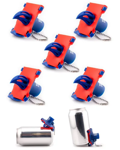 Miniatura 11 de Krak'in 2.0 (Paquete de 5) – Herramienta innovadora de escopeta con embudo incorporado – Excelente para Tailgate, campo de golf, playa, graduación