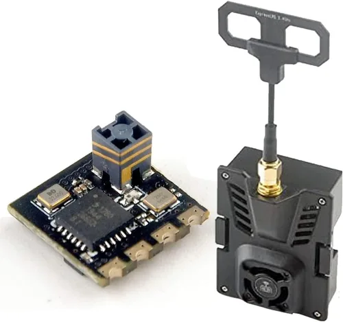 HappyModel ES24TX Pro 1000mW 2.4G ExpressLRS ELRS Micro TX módulo + EP2 RX ELRS PP 2.4GHz RX SX1280 EXPRESSLRS Nano receptor de largo alcance para