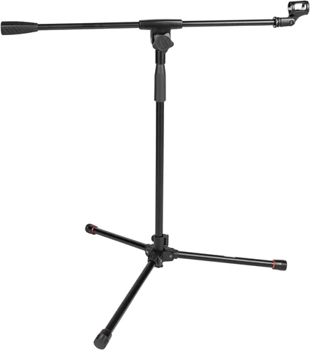 Miniatura 10 de Gator Frameworks Soporte de micrófono trípode ligero con pluma de sección única, (GFW-MIC-1500)