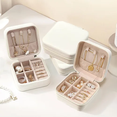 Miniatura 7 de 6 cajas de joyería (esmeralda) (blanco)