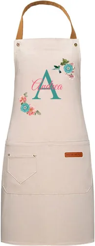 Miniatura 8 de DIY Custom Name & Initial Kitchen Apron for Men & Women