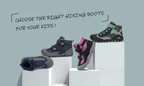 Miniatura 7 de Mishansha - Botas de senderismo para niños y niñas, longitud hasta el tobillo, resistentes al agua, antigolpes, antideslizantes, atléticas, para uso