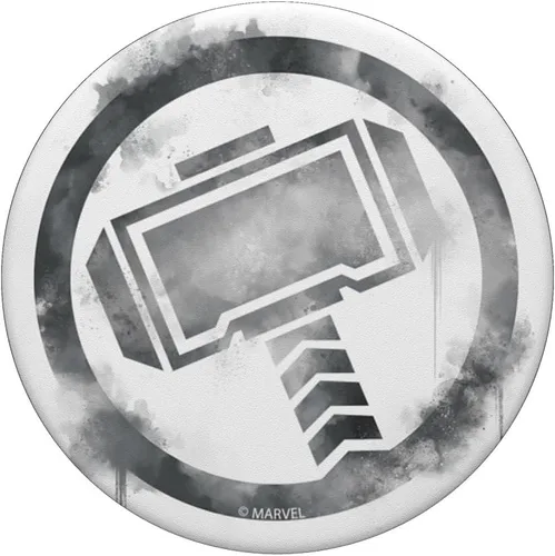 Miniatura 3 de Marvel Avengers Endgame Thor - Pintura en aerosol con logotipo PopSockets PopGrip: agarre intercambiable para teléfonos y tabletas