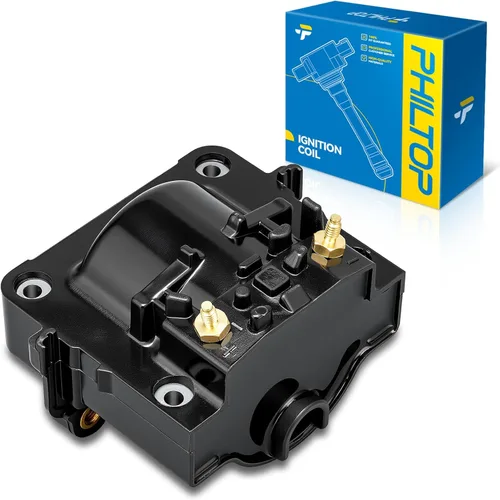 Miniatura 90 de PHILTOP UC12 Paquetes de Bobina de Encendido Compatibles con Chevrolet 1967-1974 Camaro, 1964-1973 Chevelle, Toyota 1991-1992 Pickup 2.4L, 1955-1974