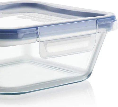 Miniatura 4 de Snapware Total Solutions - Juego de recipientes de vidrio para almacenamiento de alimentos (paquete de 2, 1 y 4 tazas), tapas herméticas y a prueba