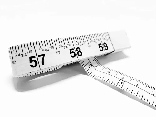 Miniatura 8 de Perfect Measuring Tape - Cinta métrica fraccional multiusos de doble cara y pulgadas fraccionarias y milímetros/centímetros