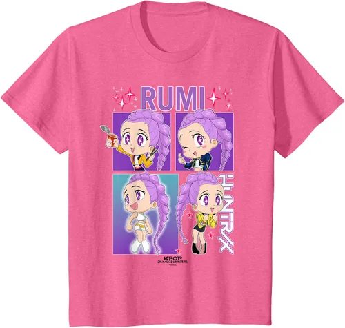 Miniatura 11 de Camiseta con licencia oficial de Kpop Demon Hunters Rumi