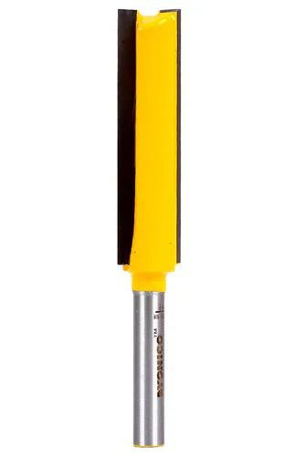 Miniatura 48 de YONICO Brocas de enrutador Broca recta 5/8 de pulgada de diámetro X 3/4 de pulgada de altura vástago de 1/4 de pulgada 14159q