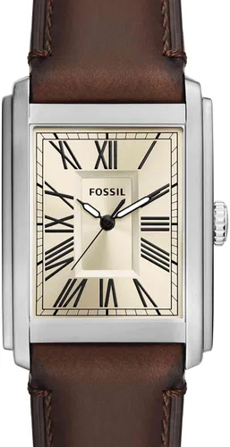 Miniatura 4 de Fossil Reloj de tres manecillas de acero inoxidable de cuarzo Carraway para hombre