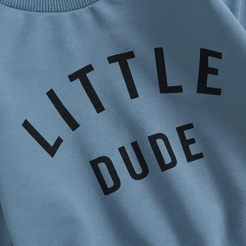 Miniatura 5 de Conjunto de sudadera de manga larga para bebé, ropa de otoño e invierno