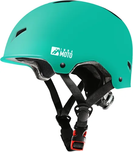 Casco de patineta para adultos - Casco de seguridad certificado ajustable para patinaje, bicicleta, monopatín, ciclismo, patinaje, patinaje, cascos