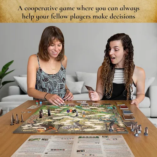 Miniatura 5 de El Señor de los Anillos: Aventura al Monte Doom Juego Familiar Juego Cooperativo Juego de Estrategia
