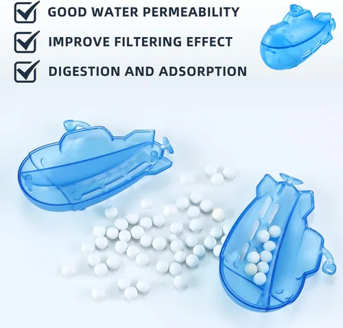 Miniatura 3 de AMI PARTS Humidificador limpiador flotante submarino para la mayoría de humidificadores cálidos y fríos y peceras, purifica el agua, suaviza el agua
