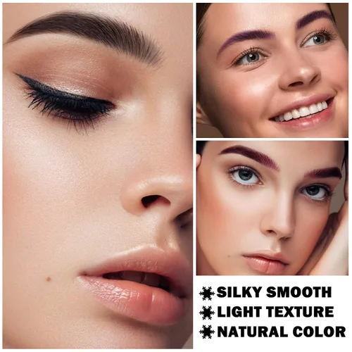 Miniatura 5 de Crema de pomada para cejas, gel de pomada de cejas naturalmente de larga duración, impermeable, cosméticos de maquillaje de cejas delicados y suaves
