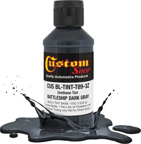 Miniatura 11 de Revestimiento personalizado de 300 ml (color negro metálico) de Urethane Tint concentrado para tintar camión cama revestimiento – Proporcionado