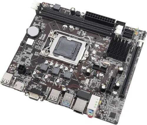 Miniatura 3 de Placa base para computadora de escritorio, placa base LGA 1155 USB3.0 SATA para B75, totalmente compatible con memoria de escritorio DDR3