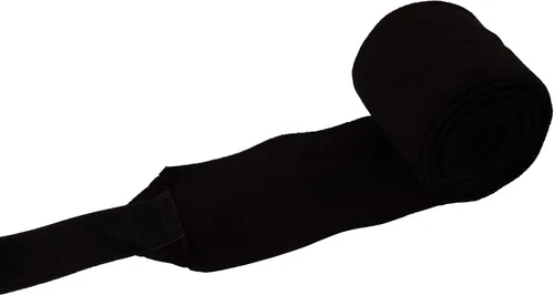 Miniatura 7 de Huntley Equestrian Envolturas de polo para caballos: vendaje protector de soporte de pierna para entrenamiento, ejercicio, participación - 4 Negro