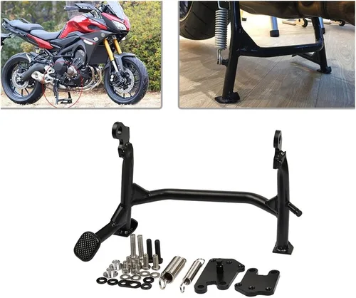 Miniatura 3 de MaNboc Kickstand Central Center Parking Stand Bracket Support Holder Motorcycle Accessories Compatible with Yamaha MT-07 MT07 FZ-07 FZ07 Tracer 700