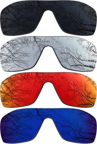 Miniatura 13 de ToughAsNails 3 pares de lentes de repuesto polarizadas para Oakley Oil Rig Pack-BS25