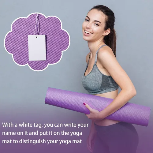Miniatura 7 de Paquete de 10 esterillas de yoga a granel, 68' x 24' x 4mm de espesor Esterillas de yoga para niños y adultos, paquete de esterillas de gimnasio