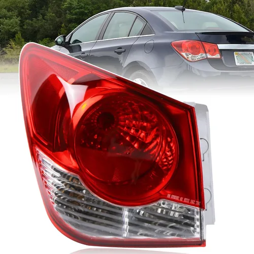 Lochnchn Luz Trasera Compatible con Chevrolet Cruze 2011-2015 Cruze Limited 2016 Ensamble de Lámpara de Luz Trasera Izquierda del Lado del Conductor