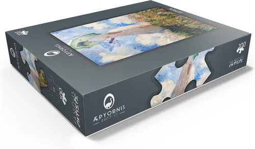 Miniatura 3 de MyPuzzle Claude Monets Suzanne Hoschedé 1886 - Rompecabezas prémium de 100 piezas para adultos