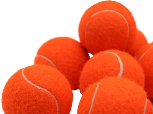 Miniatura 4 de Magicorange Pelotas de tenis, paquete de 12 pelotas de tenis de entrenamiento avanzado, pelotas de práctica, vienen con bolsa de malla para un fácil