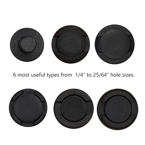 Miniatura 3 de Ginsco - Juego de 102 piezas de 6,3 mm, 8 mm, 9 mm y 10 mm - Sujetadores de empuje del parachoques, de nailon, clips de remache, tornillos