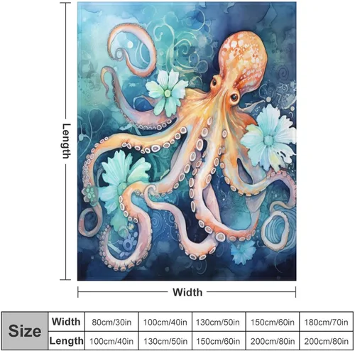 Miniatura 26 de Manta de verano con parches bohemios, vintage, bohemia, acogedora manta de franela para sofá, cama para niños y adultos, 30 x 40 pulgadas, manta