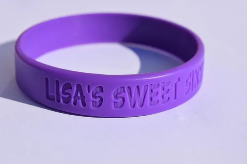 Miniatura 44 de Reminderband - Pulsera clásica de silicona 100% personalizada – Pulsera de goma de silicona personalizada – Personalizable, eventos, regalos, apoyo