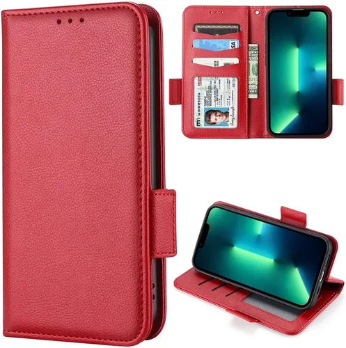Miniatura 24 de Funda para Xiaomi Poco M5s 4G, Funda para Redmi Note 10 4G / Note 10S 4G / Note 11 SE (India) Funda de cuero PU ranuras para tarjetas Soporte