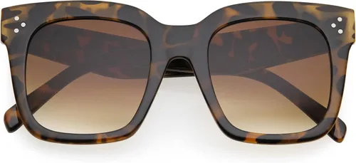 Miniatura 63 de zeroUV - Gafas de sol cuadradas retro de moda de gran tamaño para mujer estilo vintage 1.969 pulgadas