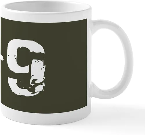 Miniatura 25 de CafePress Taza de café de cerámica de 11 oz (11.0 fl oz) de Police Mom