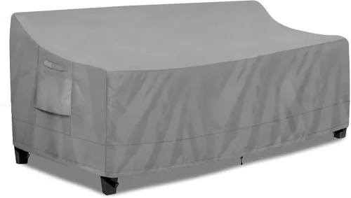 Miniatura 15 de PureFit Funda impermeable para sofá de exterior, funda para muebles de sofá de patio, funda de sofá biplaza de 2 plazas con ventilación de aire