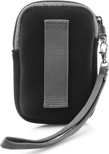 Miniatura 5 de USA Gear Funda pequeña para cámara digital con correa para la muñeca, presilla para cinturón - Funda pequeña y compacta para cámara compatible