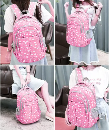 Miniatura 6 de BLUEFAIRY - Mochilas para niños y niñas, escuela primaria, jardín de niños