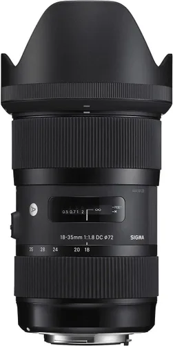 Miniatura 12 de Lente Sigma F1.8 Art DC HSM de 18 a 35 mm para Canon, negro (210101)
