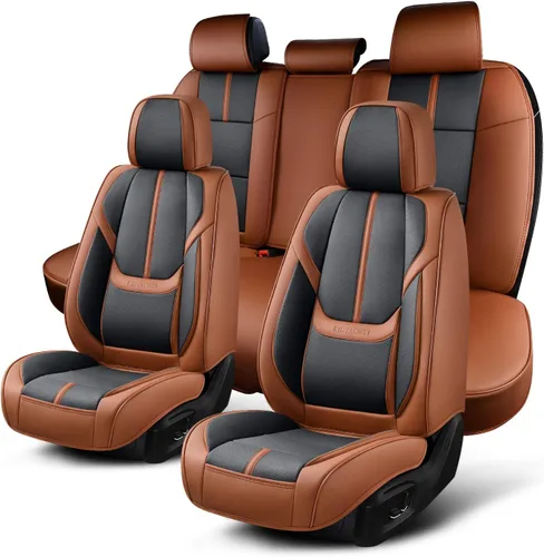 Miniatura 15 de Fundas de Asiento de Automóvil Accesorios Asiento Delantero Protector de Cojín de Cuero Transpirable Impermeable Funda de Asiento para Automóviles