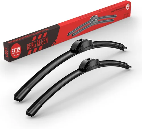 Miniatura 25 de BERG REGEN Escobillas de limpiaparabrisas de 13 + 13 pulgadas de repuesto para Jeep Wrangler 1997-2006, calidad original de equipo original
