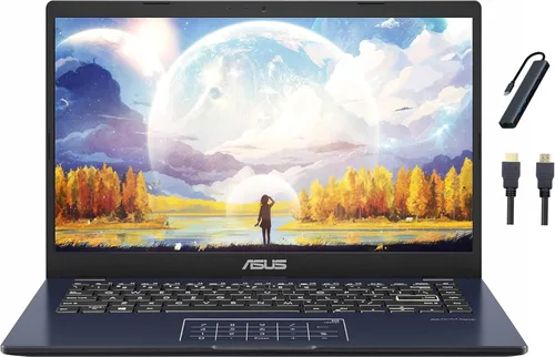 Miniatura 7 de ASUS Vivobook E410KA-CL4128 - Laptop delgada FHD de 14 pulgadas, procesador Intel Celeron N4500, 4 GB de RAM, 128 GB eMMC, gráficos Intel UHD, Win