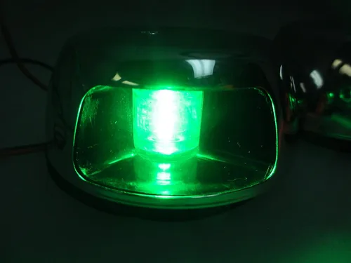 Miniatura 7 de Pactrade Marine Luces LED de estribor verde horizontal del puerto rojo de la navegación SS304
