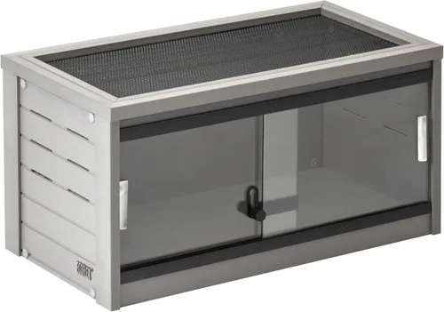 Miniatura 19 de New Age Pet ECOFLEX - Hábitat grande para reptiles de 48 pulgadas de ancho, Mojave Lounge para serpientes, tortugas y lagartos en arce, negro y Gris