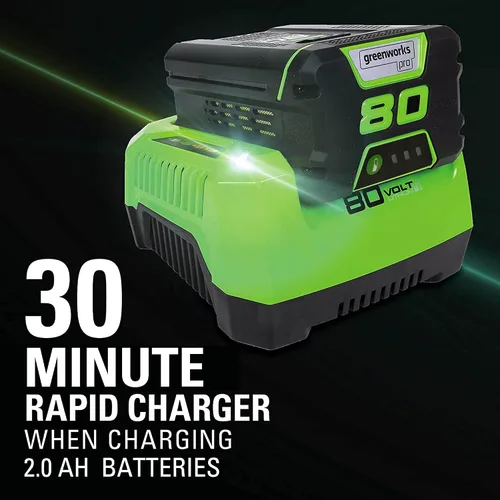 Miniatura 9 de Cortasetos de poste inalámbrico Greenworks Pro de 80 V y 20 pulgadas, solo herramienta