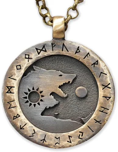 Collar Yin Yang para hombre, joyería colgante de alta calidad de aspecto antiguo, regalos de Yin Yang, joyería vikinga para hombres