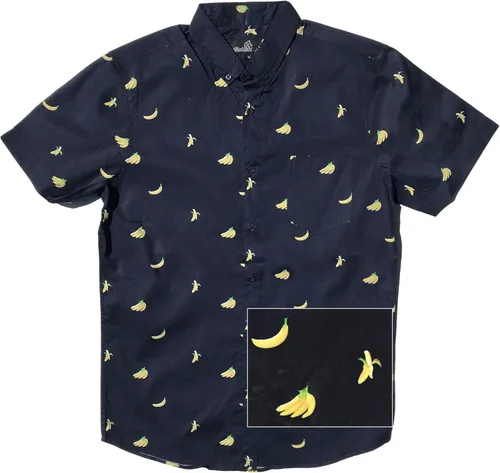 Miniatura 71 de Molokai Surf - Camisas hawaianas de manga corta con botones y corte ajustado