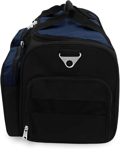 Miniatura 3 de Everest Gimnasio bolsa con bolsillo para ropa húmeda, Marino), S223-NYBK