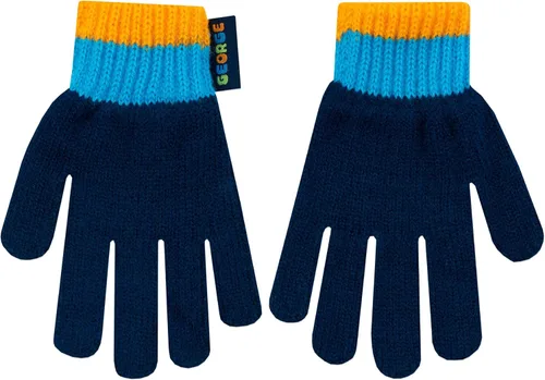 Miniatura 3 de Peppa Pig Conjunto de gorro y guantes de invierno para niños, diseño de George Pig, talla única, Multi